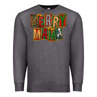 Charcoal Heather merry mama Premium Sweatshirt - FaDigitalArtStudio