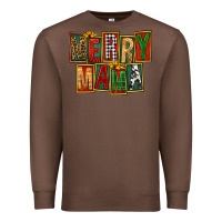 Chestnut merry mama Premium Sweatshirt - FaDigitalArtStudio