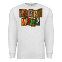 Oatmeal Heather merry mama Premium Sweatshirt - FaDigitalArtStudio