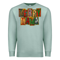 Seafoam merry mama Premium Sweatshirt - FaDigitalArtStudio