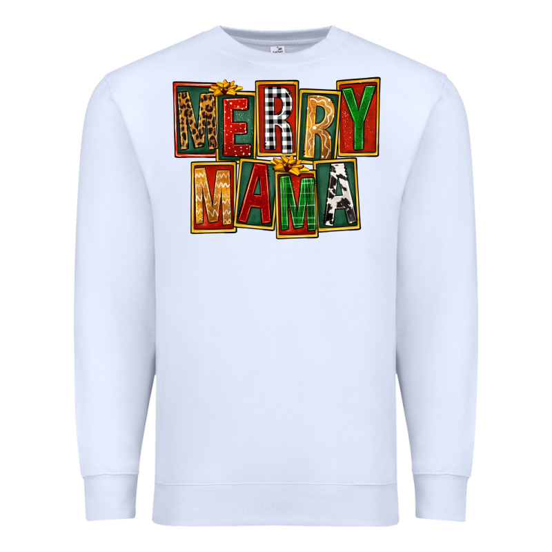Merry Mama Premium Sweatshirt by FaDigitalArtStudio | Teevron