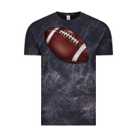 Cloud Black football Vintage Tee - BarkalooDesign