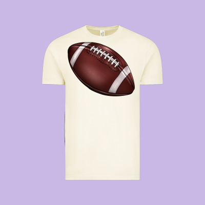 Football Vintage Tee Designed By Barkaloodesign