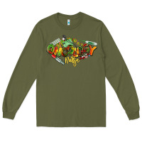Army Green oncology nurse juneteenth Long Sleeve Tee - NancyCooperArtShop