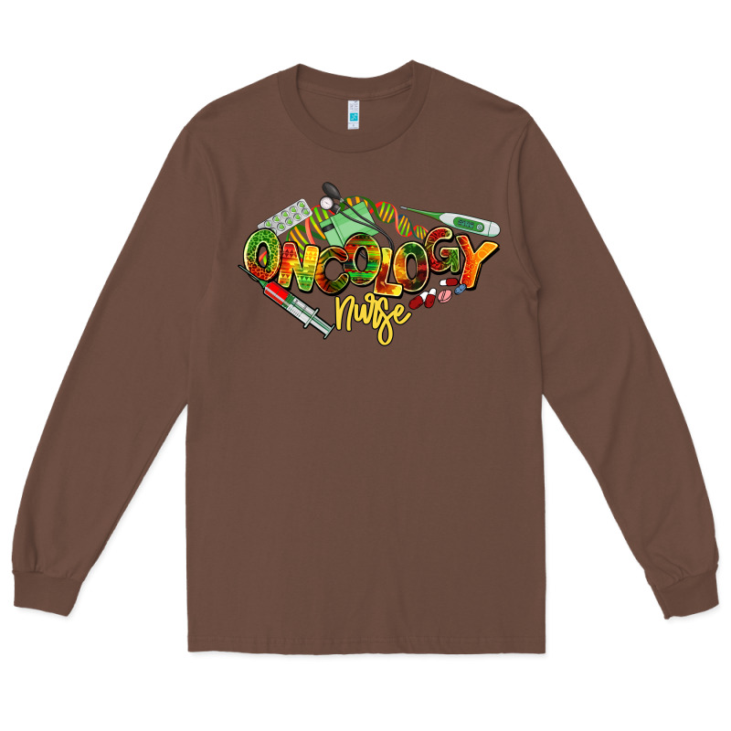 Oncology Nurse Juneteenth Long Sleeve Tee by NancyCooperArtShop | Teevron