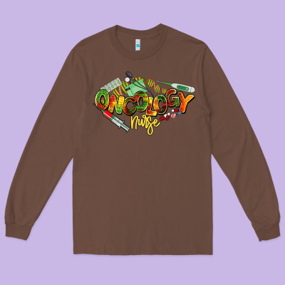 Oncology Nurse Juneteenth Long Sleeve Tee Designed By Nancycooperartshop