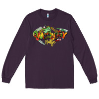 Plum oncology nurse juneteenth Long Sleeve Tee - NancyCooperArtShop