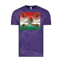 Cloud Purple Mexican Flag Vintage Tee - RanaPortraitStore