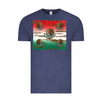 Vintage Denim Mexican Flag Vintage Tee - RanaPortraitStore