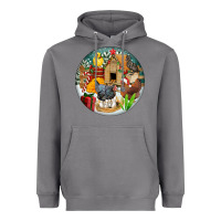 Storm Christmas coop ornament Heavyweight Hoodie - FaDigitalArtStudio
