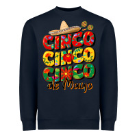 Navy cinco cinco cinco de mayo Heavyweight Sweatshirt - CowGirlArtShop