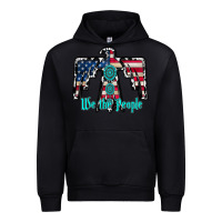 Black we the people Urban Hoodie - RacoonDesign
