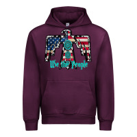 Mauve Wine we the people Urban Hoodie - RacoonDesign