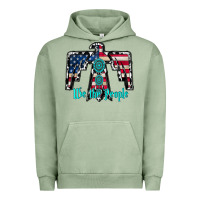 Pigment Oil Green we the people Urban Hoodie - RacoonDesign