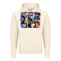 Vintage Artic Red White Moo Heifers Vintage Hoodie - RanaPortraitStore