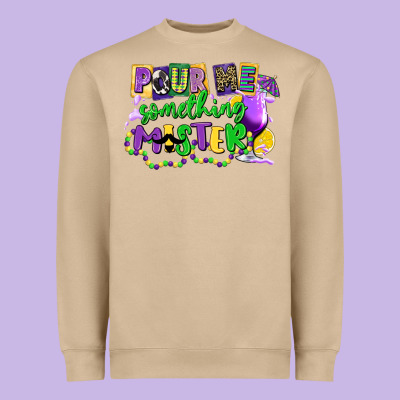 Pour Me Something Mister Heavyweight Sweatshirt Designed By Cowgirlartshop