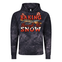 Cloud Black baking through the snow christmas Vintage Hoodie - Jasminsmagicworld