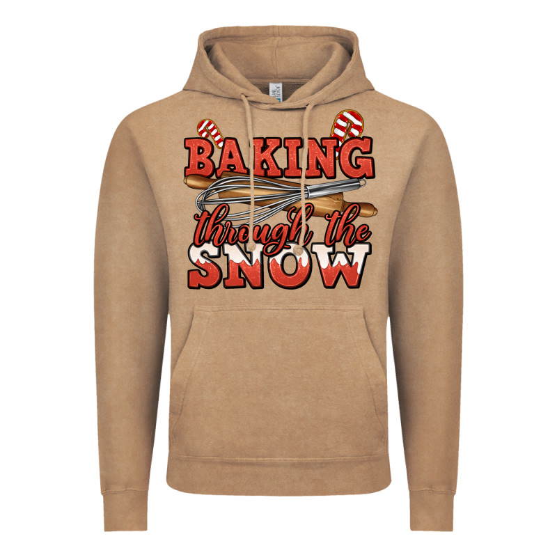 Baking Through The Snow Christmas Vintage Hoodie by Jasminsmagicworld | Teevron