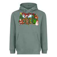 Sage Christmas Crew Heavyweight Hoodie - FaDigitalArtStudio