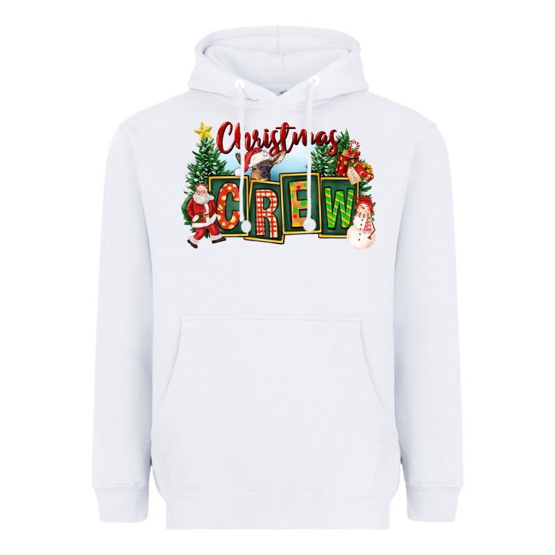 Christmas Crew Heavyweight Hoodie by FaDigitalArtStudio | Teevron