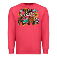 Cardinal Cat  Mama Premium Sweatshirt - FaDigitalArtStudio