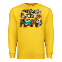 Lemon Cat  Mama Premium Sweatshirt - FaDigitalArtStudio