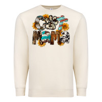 Sandshell Cat  Mama Premium Sweatshirt - FaDigitalArtStudio