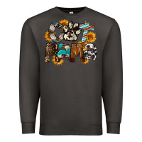 Smoke Cat  Mama Premium Sweatshirt - FaDigitalArtStudio
