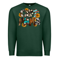 Sports Green Cat  Mama Premium Sweatshirt - FaDigitalArtStudio