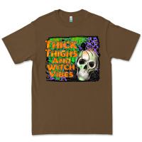Cacao thick thighs and witch vibes Premium Tee - JahusDesignShop