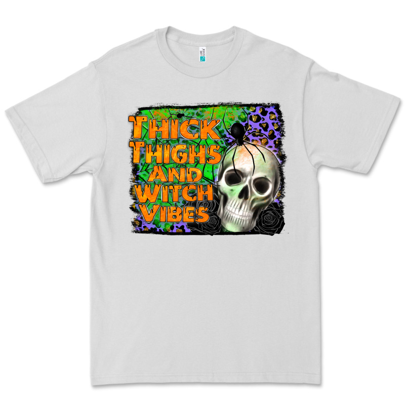 Thick Thighs And Witch Vibes Premium Tee by JahusDesignShop | Teevron