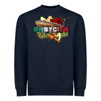 Navy babycita cinco de mayo Heavyweight Sweatshirt - CowGirlArtShop