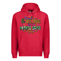 Cardinal Beads and bling it's' a Mardi Gras thing Premium Hoodie - FaDigitalArtStudio
