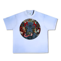 Grape Ice Black Angus Calf Christmas Urban Heavy Tee - RanaPortraitStore