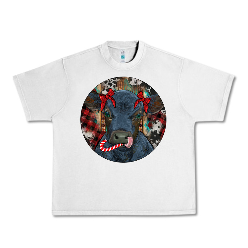 Black Angus Calf Christmas Urban Heavy Tee by RanaPortraitStore | Teevron
