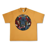 Peanut Butter Black Angus Calf Christmas Urban Heavy Tee - RanaPortraitStore