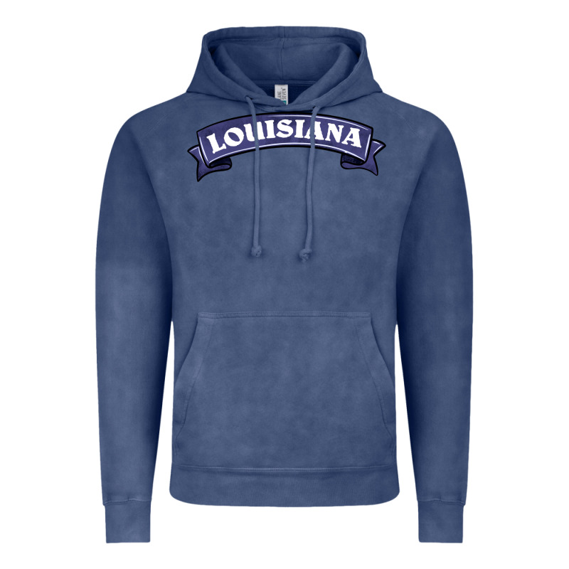 Louisiana Vintage Hoodie by BarkalooDesign | Teevron
