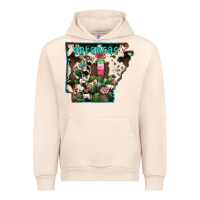 Sandshell arkansas map Urban Hoodie - RacoonDesign