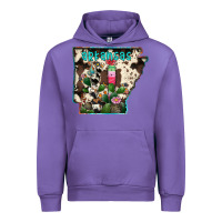 Tulip arkansas map Urban Hoodie - RacoonDesign