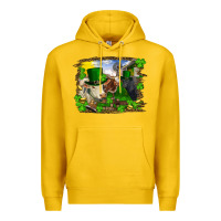 Lemon St patrick's day cows Premium Hoodie - RanaPortraitStore