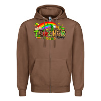 Chestnut St. Patrick's Day Teacher Zipper Hoodie - OliviaCreatesArt