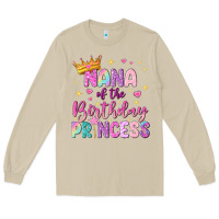 Mushroom nana of the birthday princess Long Sleeve Tee - NancyCooperArtShop