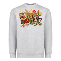 Heather Grey cinco de mayo bus driver Heavyweight Sweatshirt - CowGirlArtShop