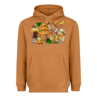 Meerkat Honey Bee Coffee Cups Heavyweight Hoodie - FaDigitalArtStudio