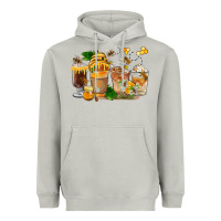 Moon Dust Honey Bee Coffee Cups Heavyweight Hoodie - FaDigitalArtStudio