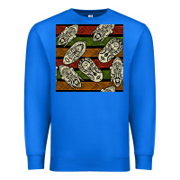 True Royal african mask seamless pattern Premium Sweatshirt - BundleAndBundleShop
