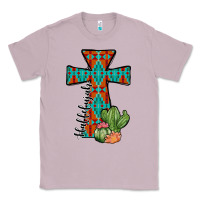 Lilac aztec cactus cross Classic Tee - JahusDesignShop