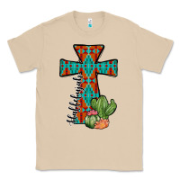 Mushroom aztec cactus cross Classic Tee - JahusDesignShop