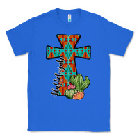 True Royal aztec cactus cross Classic Tee - JahusDesignShop
