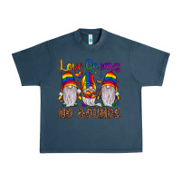 Midnight Navy love gnomes no bounds Urban Heavy Tee - JahusDesignShop